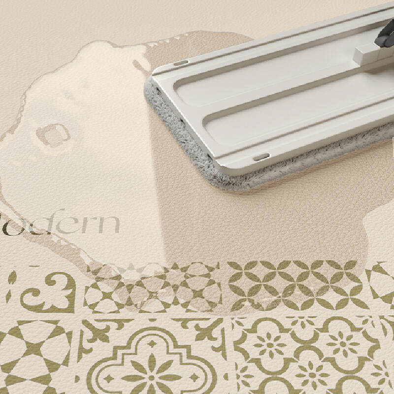 light green modern door mat