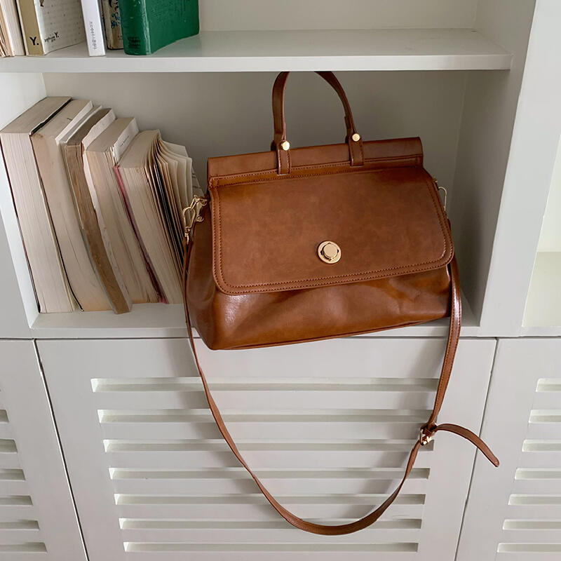 2way leather shoulder bag