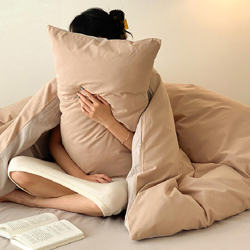 8color pastel bicolor pillow sheets