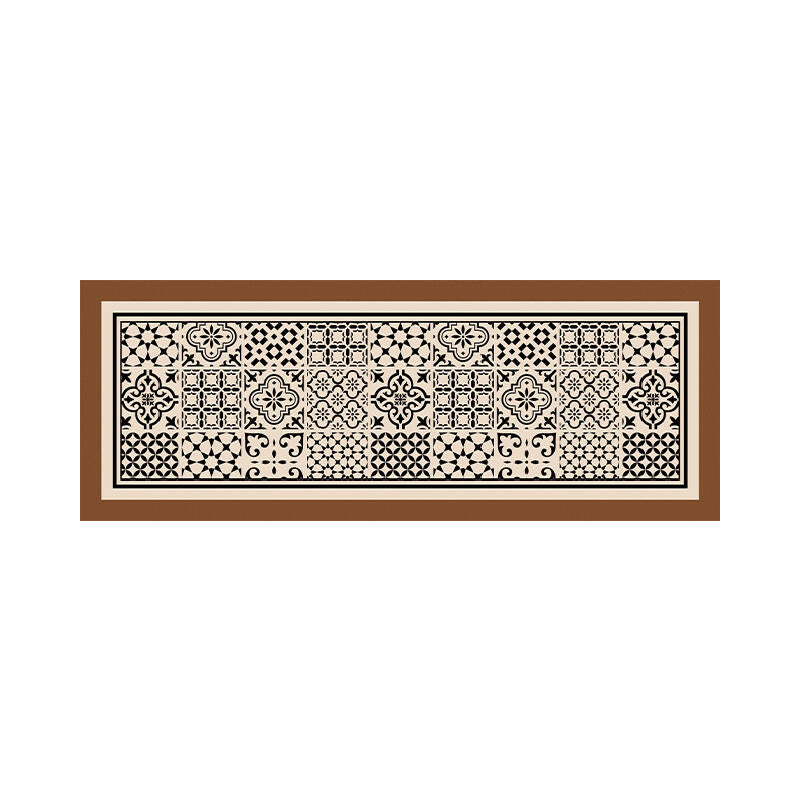 retro classical kitchen mat