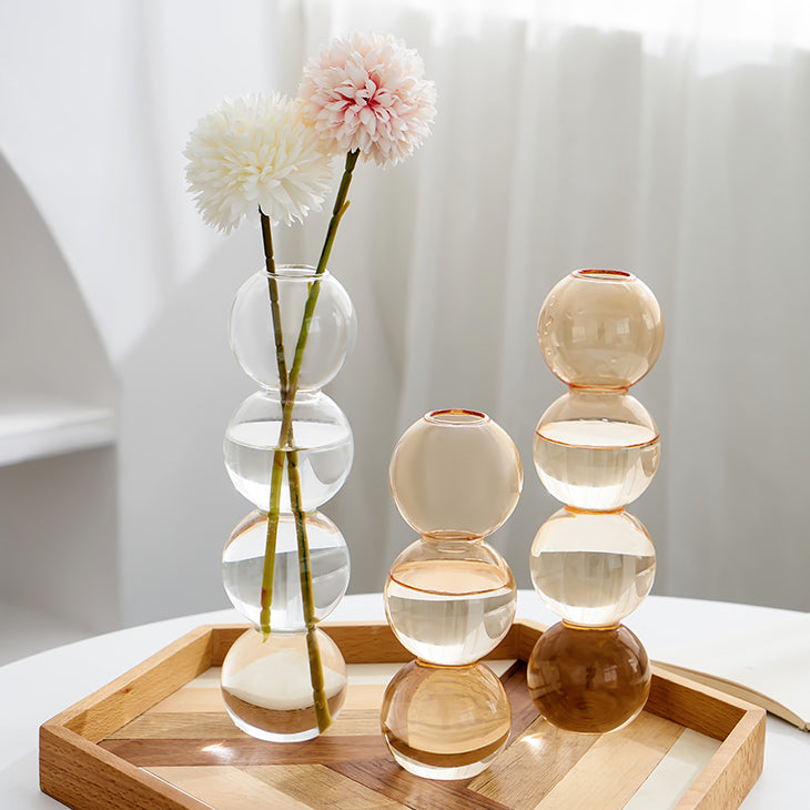 5color bubble ball vase