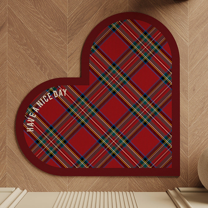 8design heart door mat