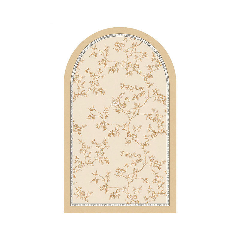south wood beige door mat