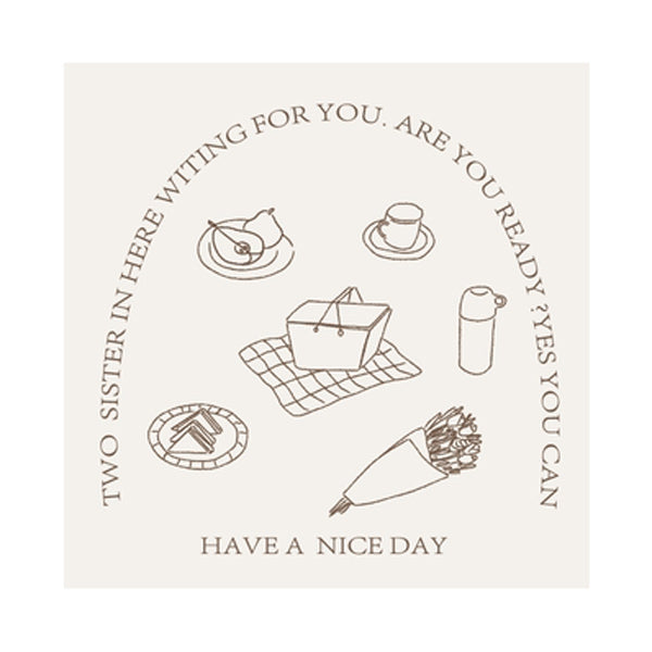 8design logo picnic sheet