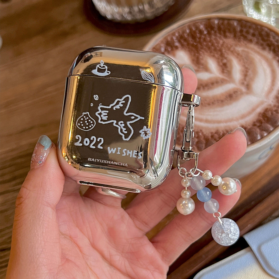 lucky pigeon Airpods case