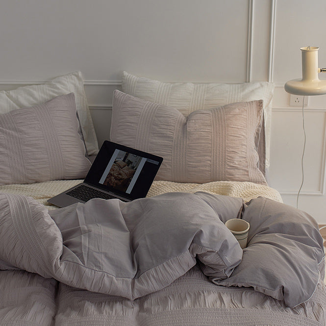 3color gather tiered bedlinen set