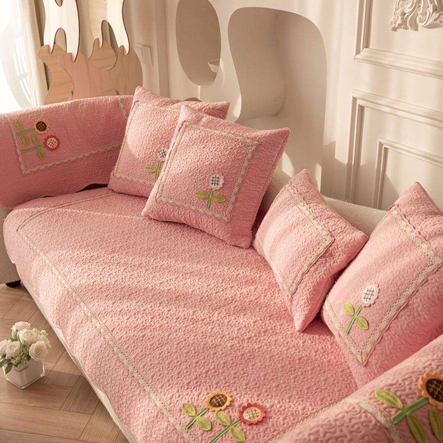 6color sunflower patch cushion