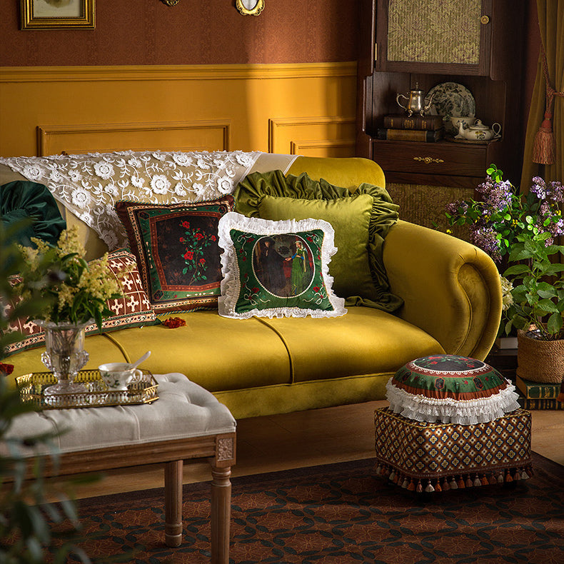 5design european rose art cushion