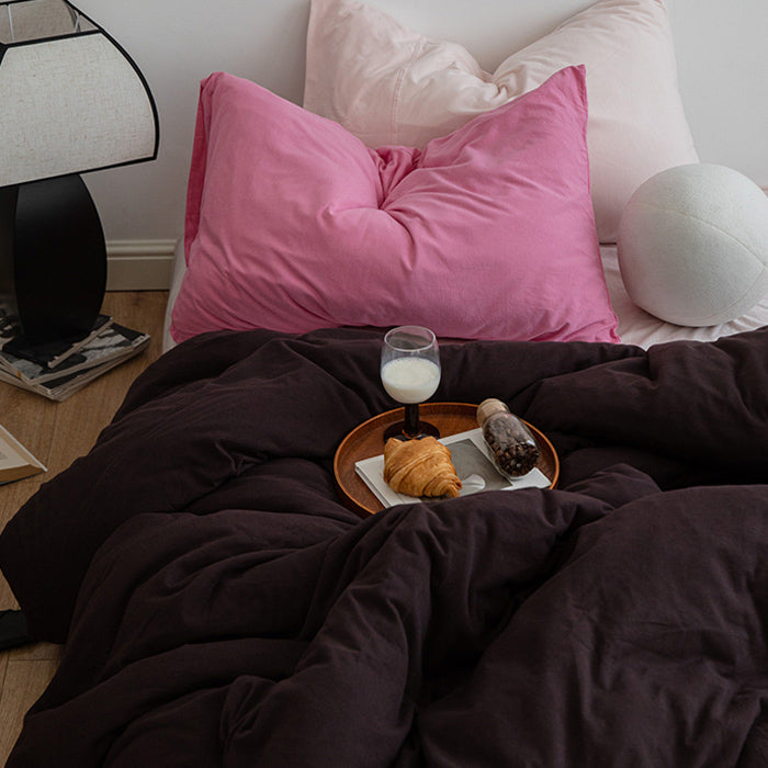 6color soft cotton bedlinen set