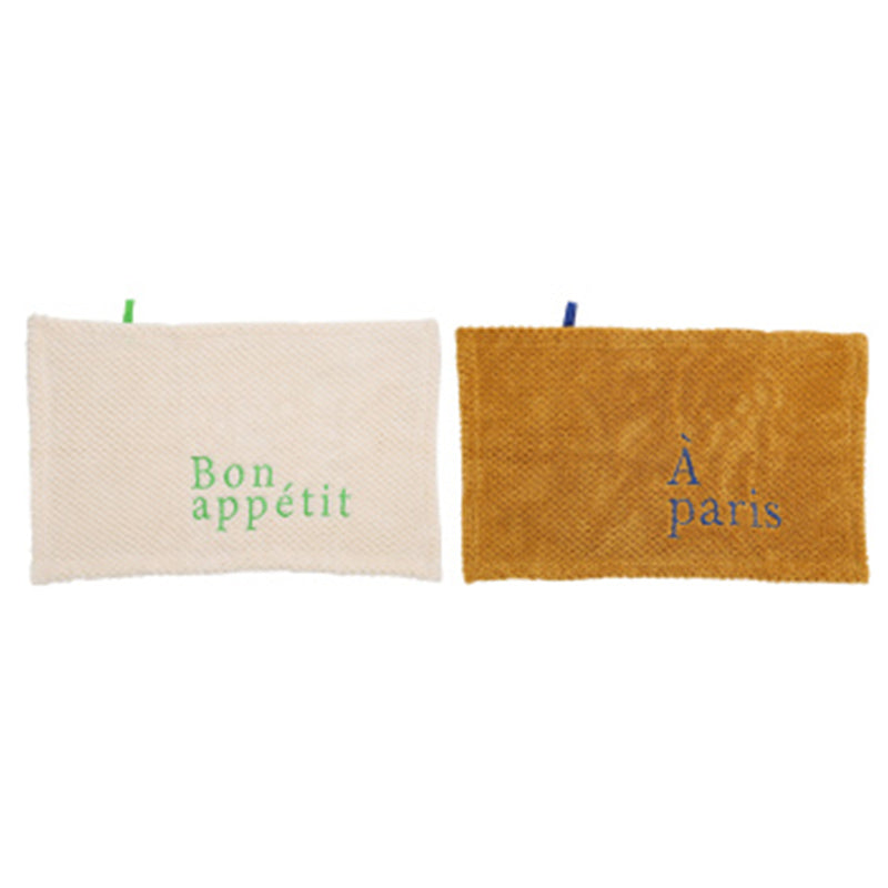 6combination logo towel