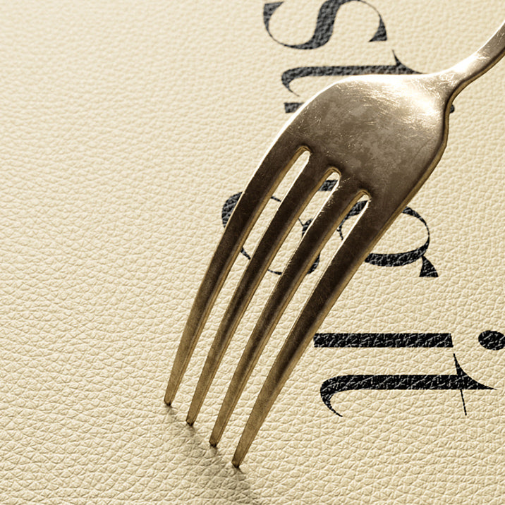 2design art philosophy round table mat