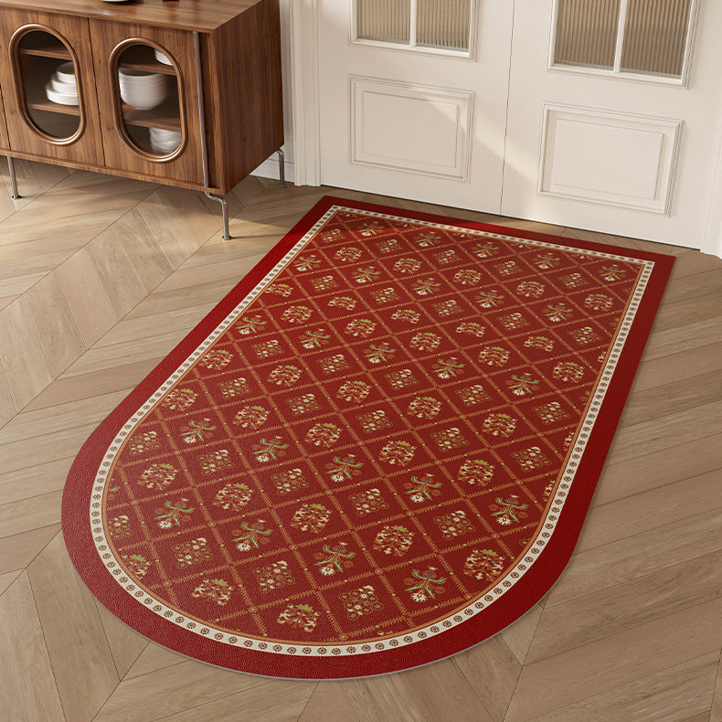 3design nordic flower door mat