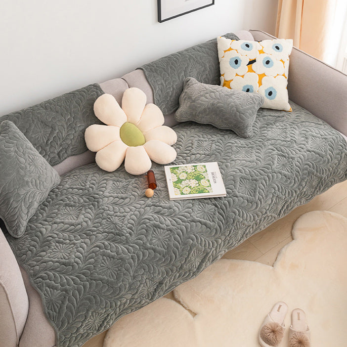6color flannel sofa cover