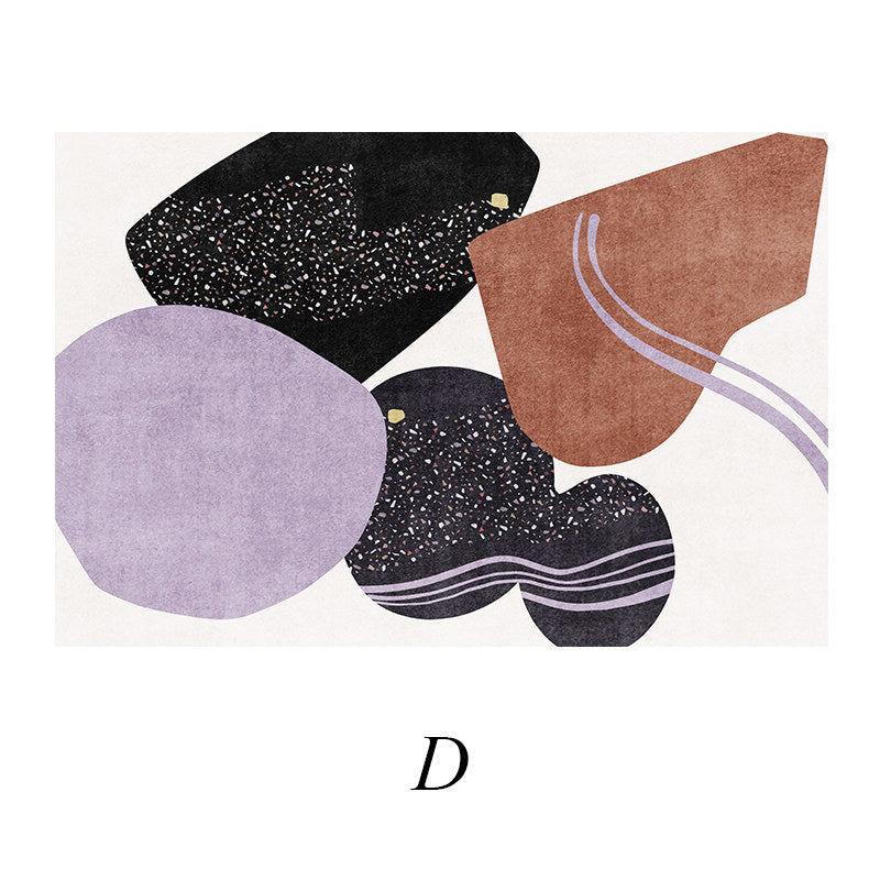 4design purple bubble carpet