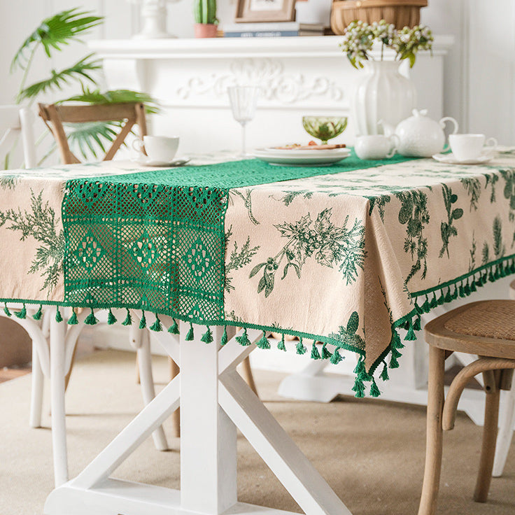 4design country flower table cloth