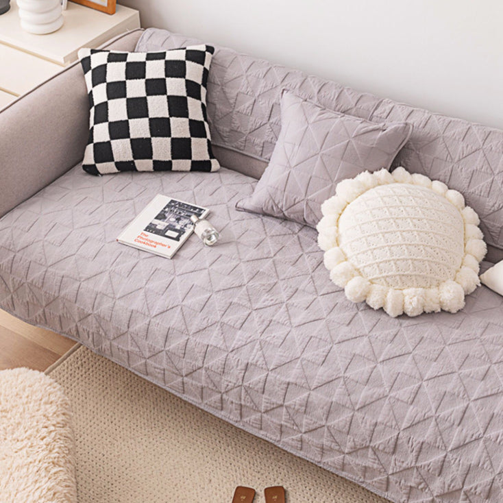 6color triangle quilt sofa cover