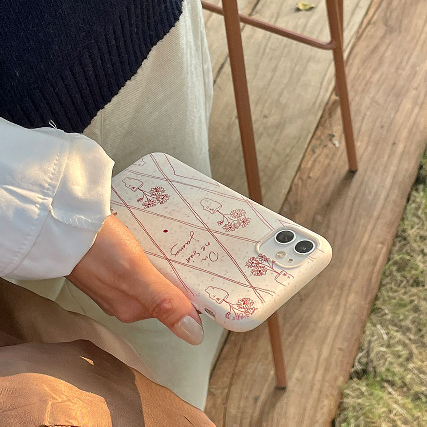 soft silicone retro iPhonecase