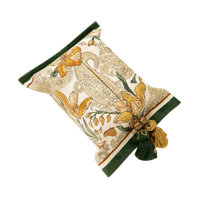 2design elegant green tissue case