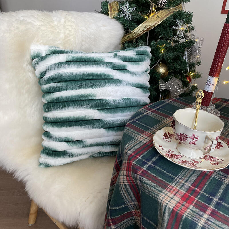 6size red and green plaid table cloth