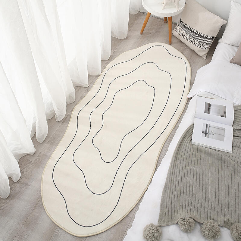 5design Irregular wave modern carpet