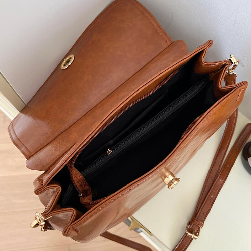 2way leather shoulder bag