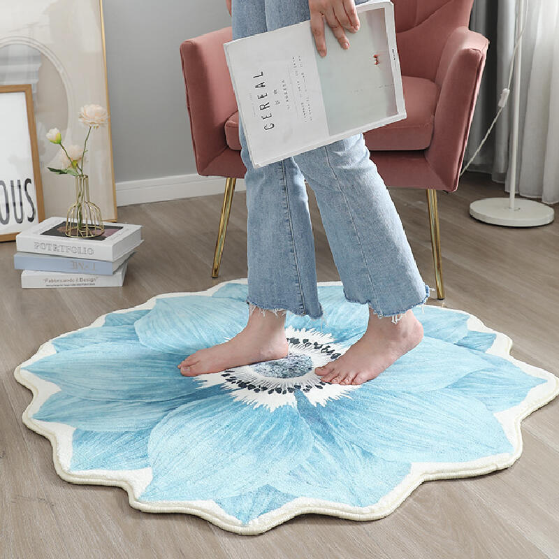 7design flour round carpet