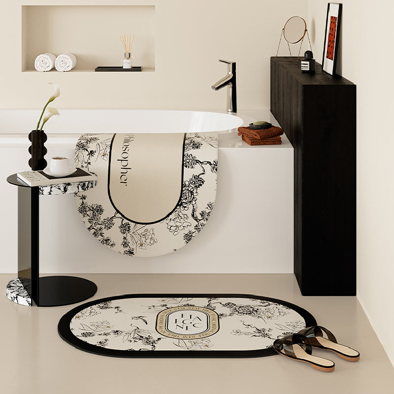 art philosopher logo bath mat