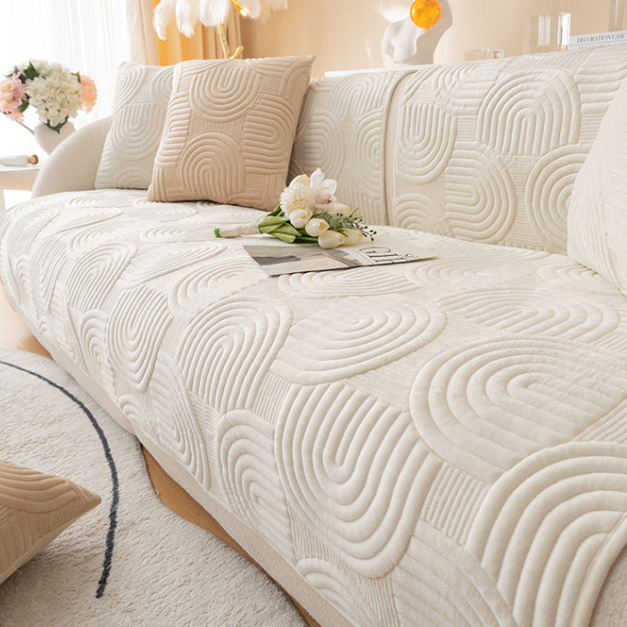 3color arch stitch sofa cover