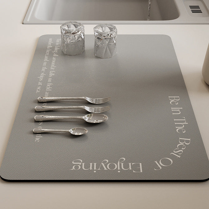 2design water absorption sink mat
