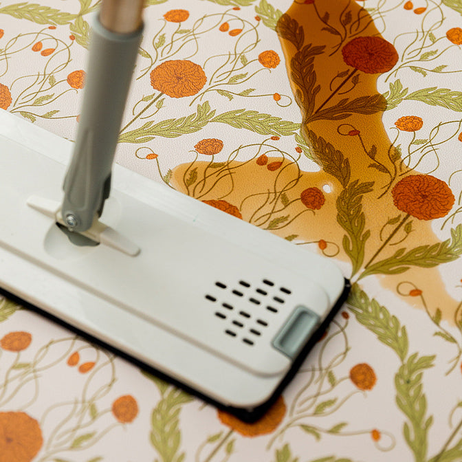 2design vintage deer door mat