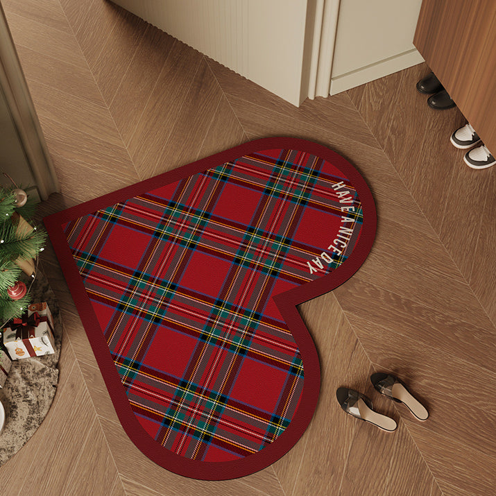8design heart door mat