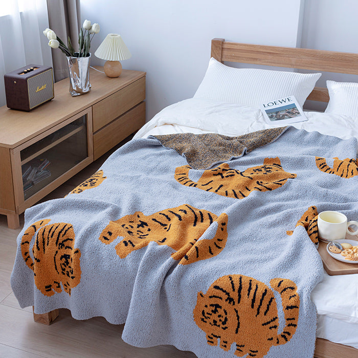 【再入荷】3color cute tiger blanket