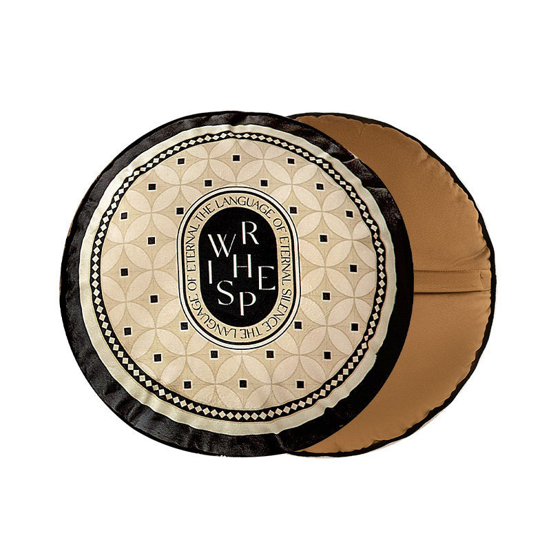 2design brown retro tile cushion