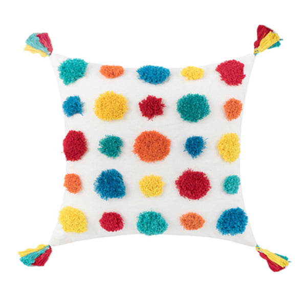 6design colorful rainbow cushion