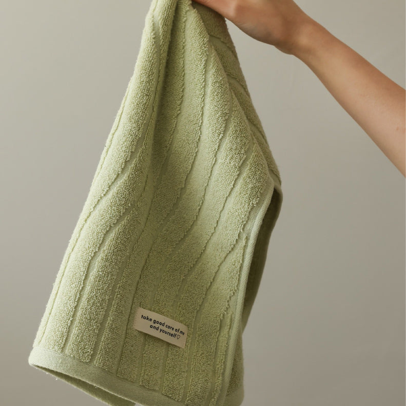 3color soft stripe towel