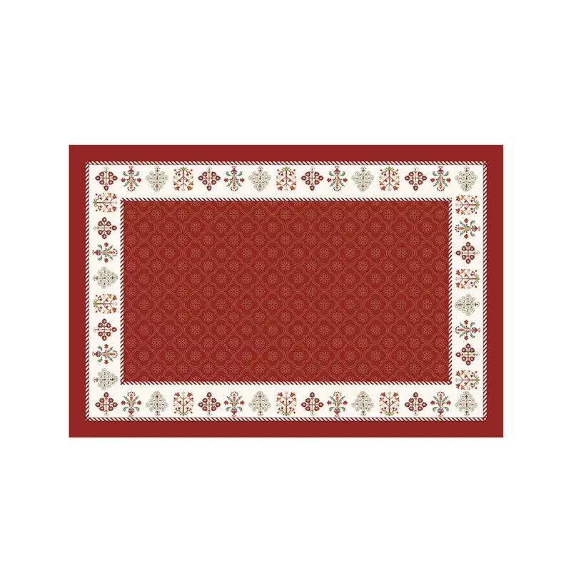 3design nordic flower door mat