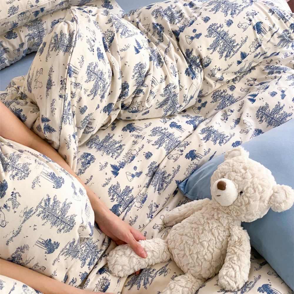 7design girly flower bedlinen set