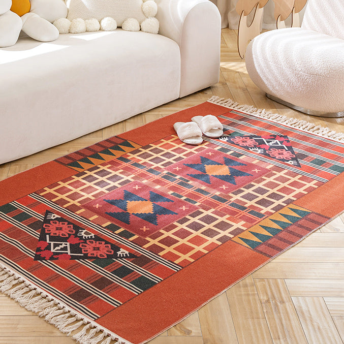 13design ethnic fringe mat