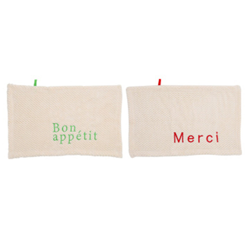 6combination logo towel