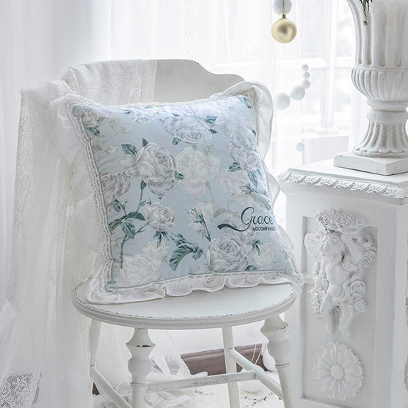 4design crystal blue cushion