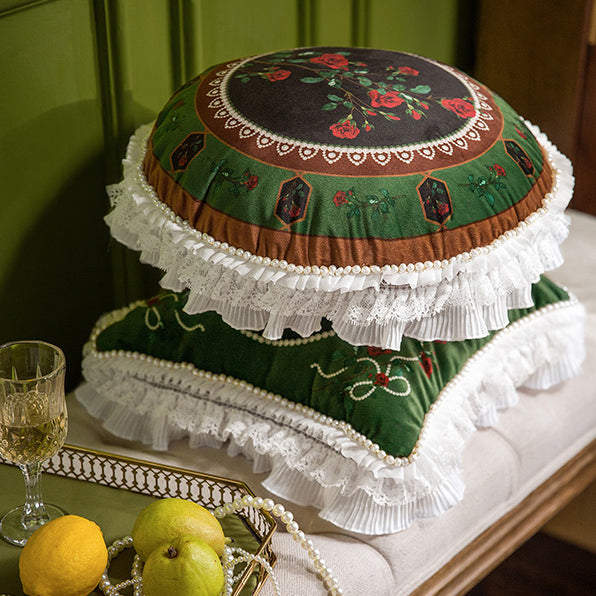 5design european rose art cushion