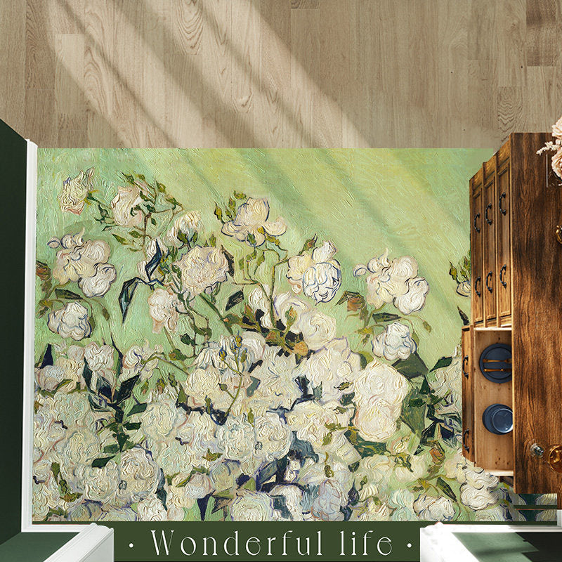 5design 2type flower oil art mat