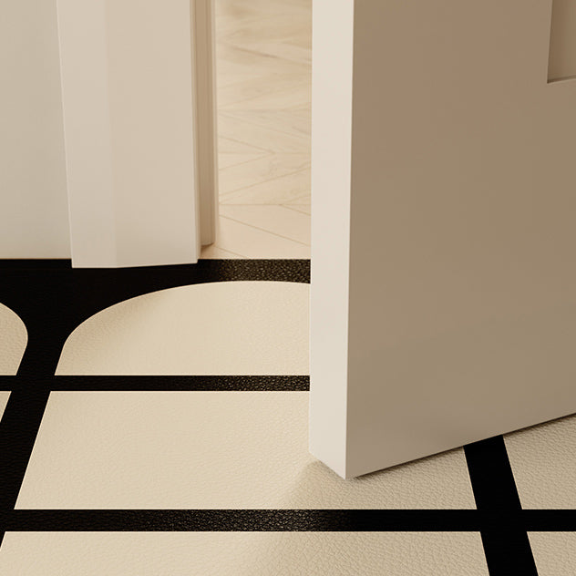 minimalism retro kitchen mat