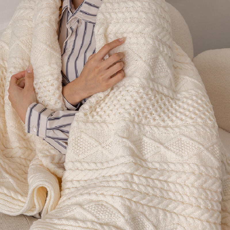 knit design sofacover