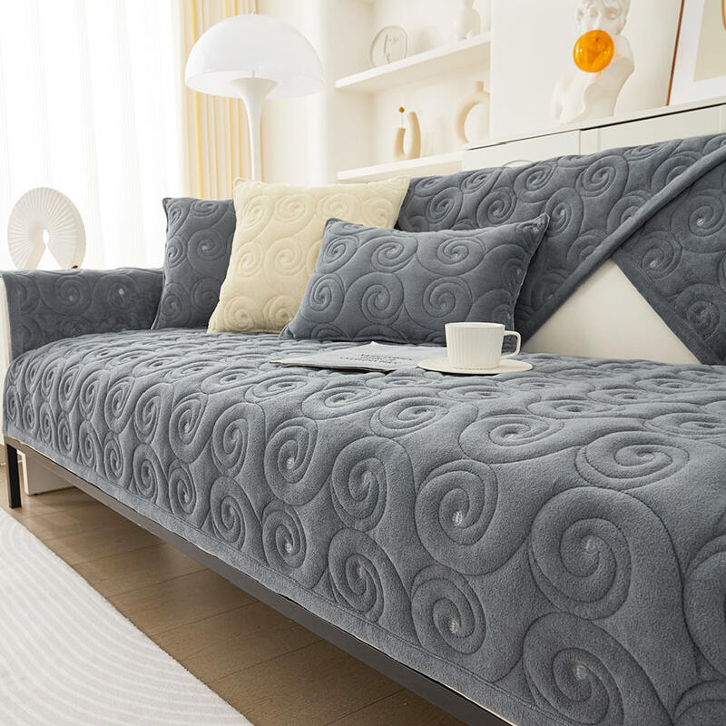 3d spiral sofa cover