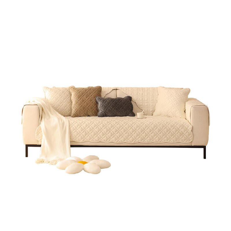 5color square flower sofacover