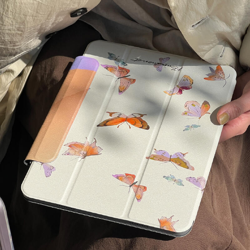 butterfly garden iPad case