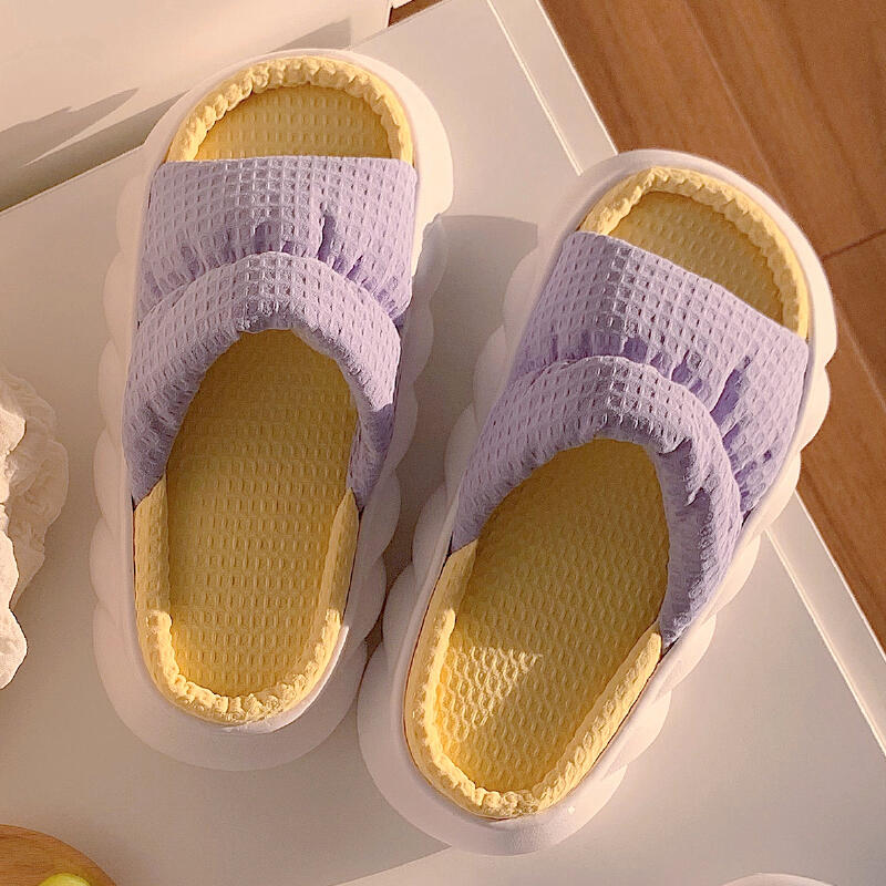 9color quilted down roomshoes