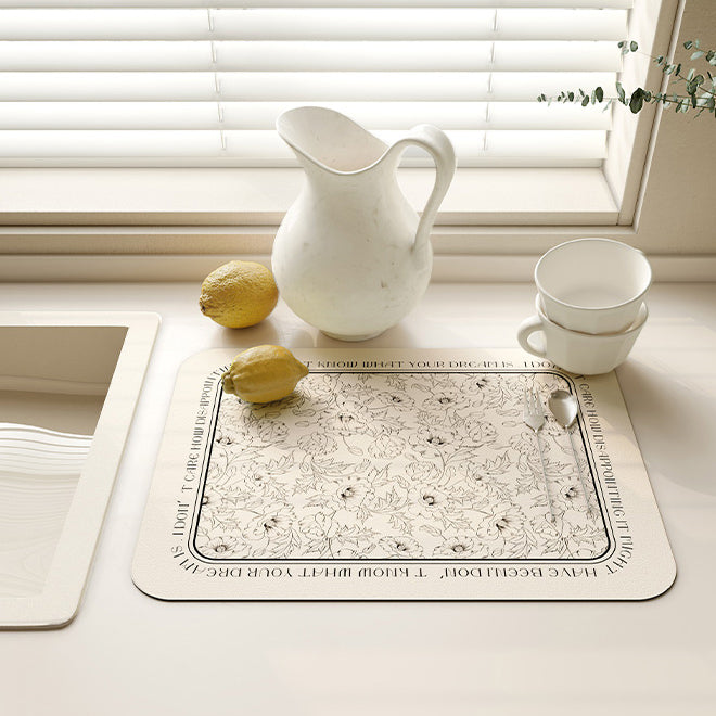 3design nature sink mat