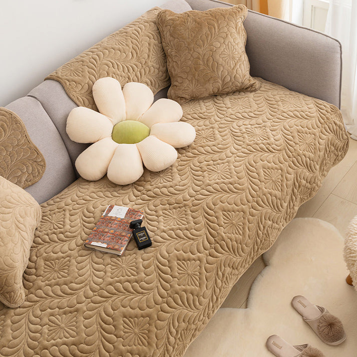 6color flannel sofa cover
